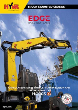 Гідравлічні вантажні крани Hyva Crane HC 103 E2