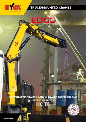 Гідравлічні вантажні крани Hyva Crane HC 111 E3