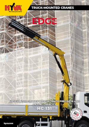 Гідравлічні вантажні крани Hyva Crane HC 131 E6