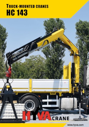 Гідравлічні вантажні крани Hyva Crane HC 143 