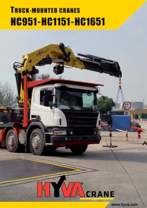 Гідравлічні вантажні крани Hyva Crane HC 1151 J6 