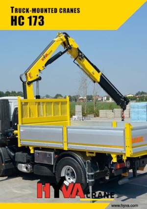 Гідравлічні вантажні крани Hyva Crane HC 173 