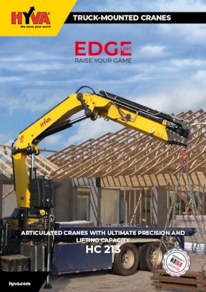 Гідравлічні вантажні крани Hyva Crane HC 213 E3 J3 