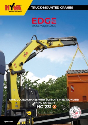 Гідравлічні вантажні крани Hyva Crane HC 231 A4 J3 