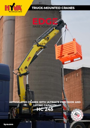 Гідравлічні вантажні крани Hyva Crane HC 245 E8 