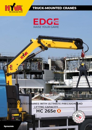 Гідравлічні вантажні крани Hyva Crane HC 265e E6 