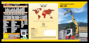 Гідравлічні вантажні крани Hyva Crane HC 291X 