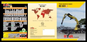 Гідравлічні вантажні крани Hyva Crane HC 801X J4 