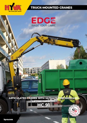 Гідравлічні вантажні крани Hyva Crane HC 91 E3