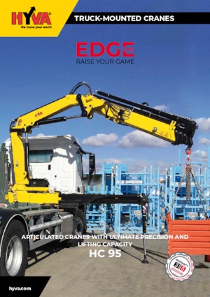 Гідравлічні вантажні крани Hyva Crane HC 95 E2 