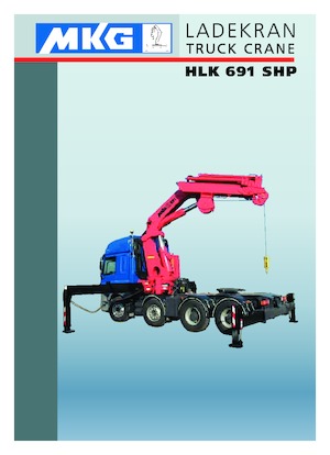 Гідравлічні вантажні крани MKG HLK 691 SHP a2 