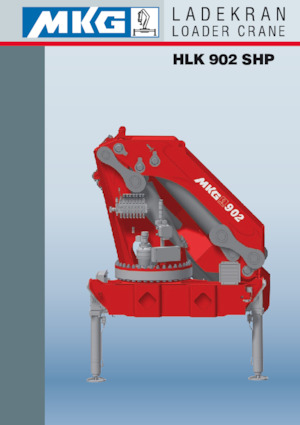 Гідравлічні вантажні крани MKG HLK 902 SHP a2