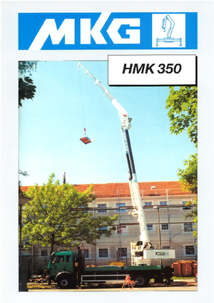 Гідравлічні вантажні крани MKG HMK 350 Ta2-a2