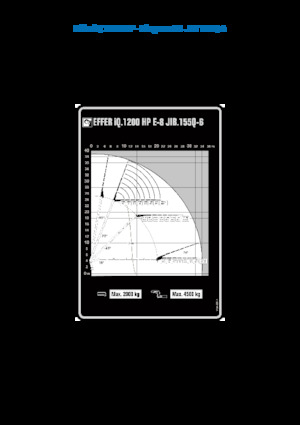 Гідравлічні вантажні крани Effer IQ.1200 HP E8