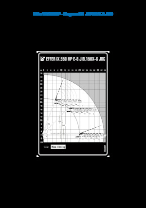 Гідравлічні вантажні крани Effer IX.550 HP E8