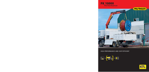 Гідравлічні вантажні крани Palfinger PK 10000 C