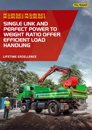 Гідравлічні вантажні крани Palfinger PK 11.001 SLD 1 A