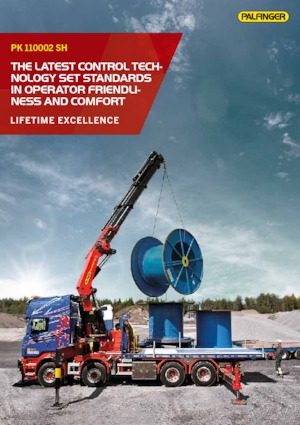 Гідравлічні вантажні крани Palfinger PK 110002 SH H