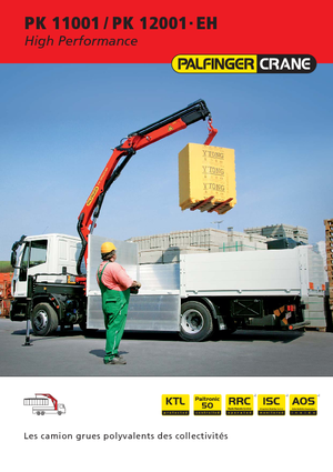 Гідравлічні вантажні крани Palfinger PK 12001 EH C