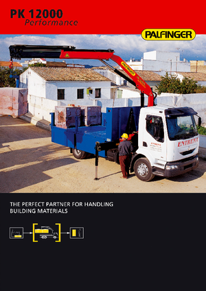 Гідравлічні вантажні крани Palfinger PK 12000 B