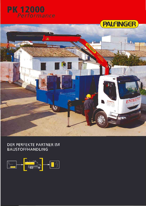 Гідравлічні вантажні крани Palfinger PK 12000 B