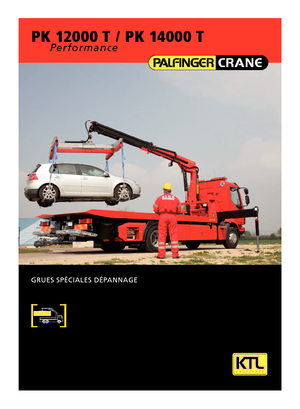Гідравлічні вантажні крани Palfinger PK 12000 TB