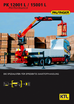 Гідравлічні вантажні крани Palfinger PK 12001 LAH 4