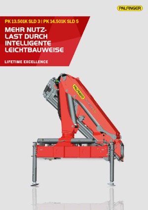 Гідравлічні вантажні крани Palfinger PK 14.501K SLD 5