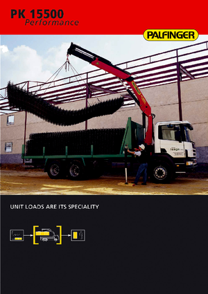 Гідравлічні вантажні крани Palfinger PK 15500 C