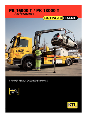 Гідравлічні вантажні крани Palfinger PK 18000 TC  HPLS