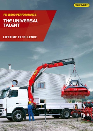 Гідравлічні вантажні крани Palfinger PK 18500 C