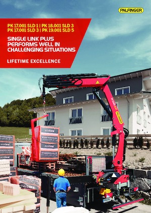 Гідравлічні вантажні крани Palfinger PK 17.001 SLD 1