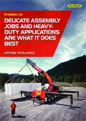 Гідравлічні вантажні крани Palfinger PK 200002 L-SH G