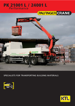 Гідравлічні вантажні крани Palfinger PK 24001 LB 4  HPLS