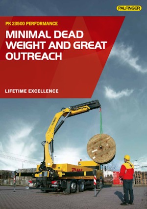 Гідравлічні вантажні крани Palfinger PK 23500 E
