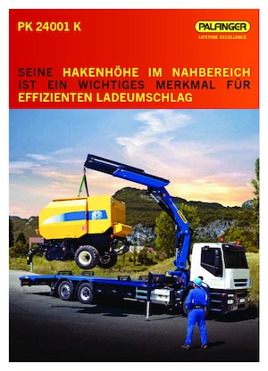 Гідравлічні вантажні крани Palfinger PK 24001-K B