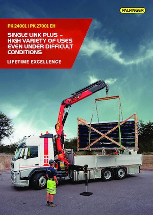 Гідравлічні вантажні крани Palfinger PK 27001-EH F
