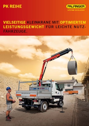 Гідравлічні вантажні крани Palfinger PK 2900 A