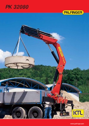 Гідравлічні вантажні крани Palfinger PK 32080 C
