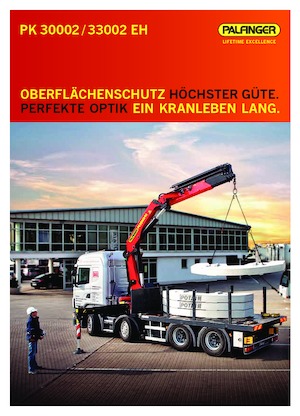 Гідравлічні вантажні крани Palfinger PK 33002 EH E