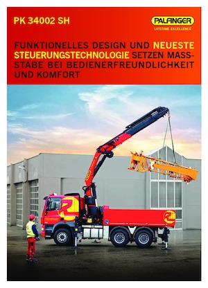 Гідравлічні вантажні крани Palfinger PK 34002 SH G