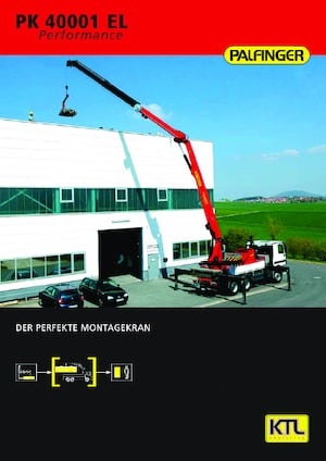 Гідравлічні вантажні крани Palfinger PK 40001 EL