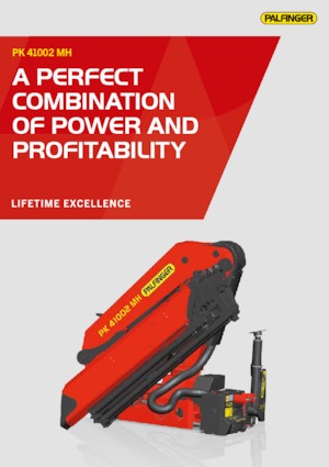 Гідравлічні вантажні крани Palfinger PK 41002 MH C