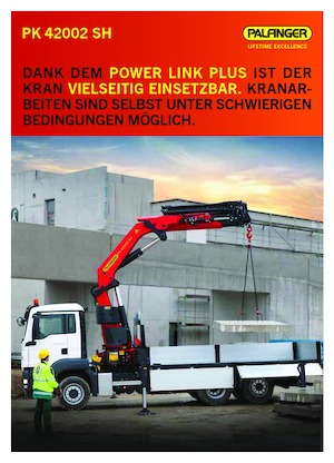 Гідравлічні вантажні крани Palfinger PK 42002 SH G