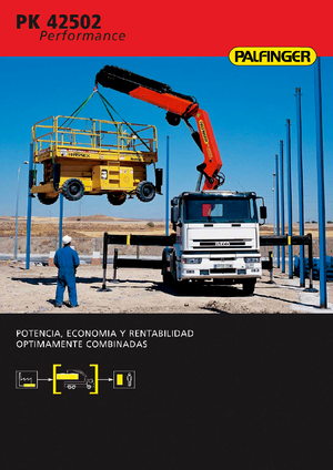 Гідравлічні вантажні крани Palfinger PK 42502 HPLS B