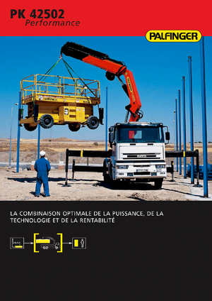 Гідравлічні вантажні крани Palfinger PK 42502 HPLS B