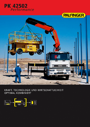Гідравлічні вантажні крани Palfinger PK 42502 HPLS B