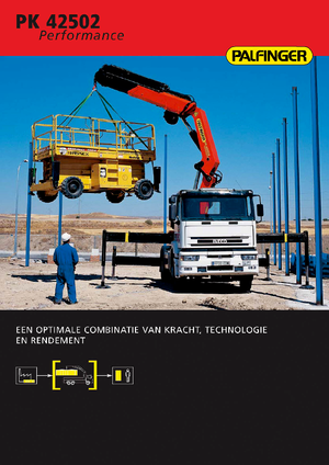 Гідравлічні вантажні крани Palfinger PK 42502 HPLS B