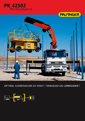 Гідравлічні вантажні крани Palfinger PK 42502 HPLS B