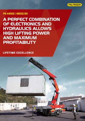 Гідравлічні вантажні крани Palfinger PK 44502 C